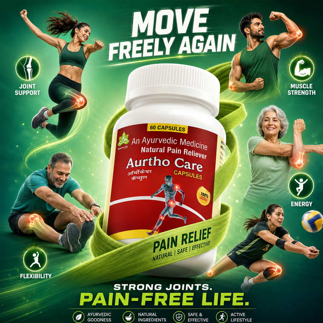 Artho Care Capsules – Ayurvedic Pain Relief & Joint Support Supplement (60 Capsules)